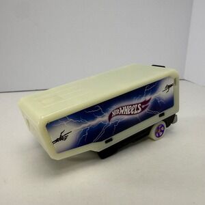 Hot Wheels Haulin Heat Trailer 2012 Glow in the Dark Lightning Track Star